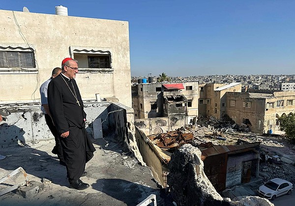 20241001T1108 ISRAEL HAMAS WAR ANNIV POPE GAZA CALLS 1782739_Ejzfyyi_t600