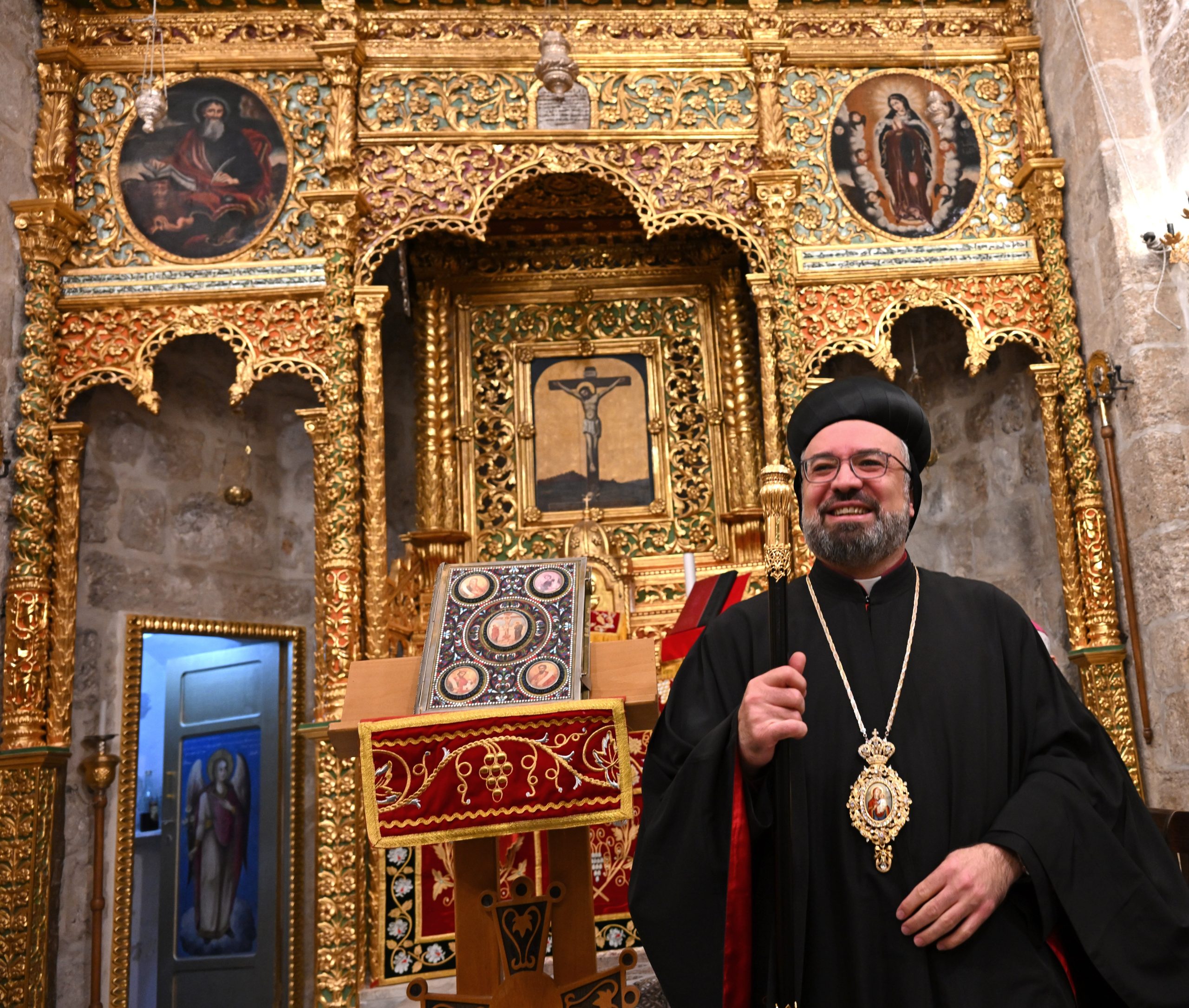 Historic altar at St. Mark's monastery in Jerusalem unveiled for first ...