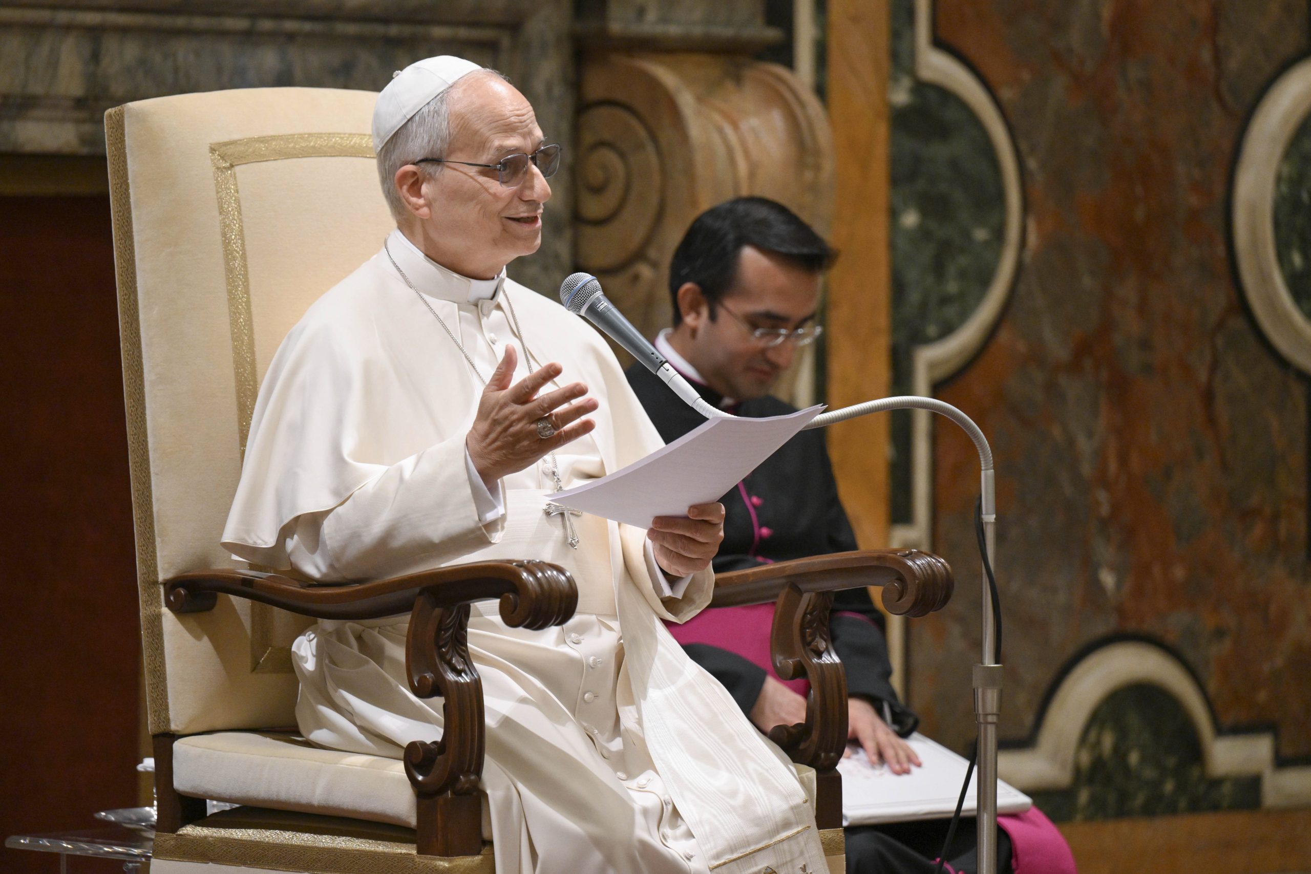 20260316T1607 POPE JOURNALISTS NO WAR PROPAGANDA 1815286