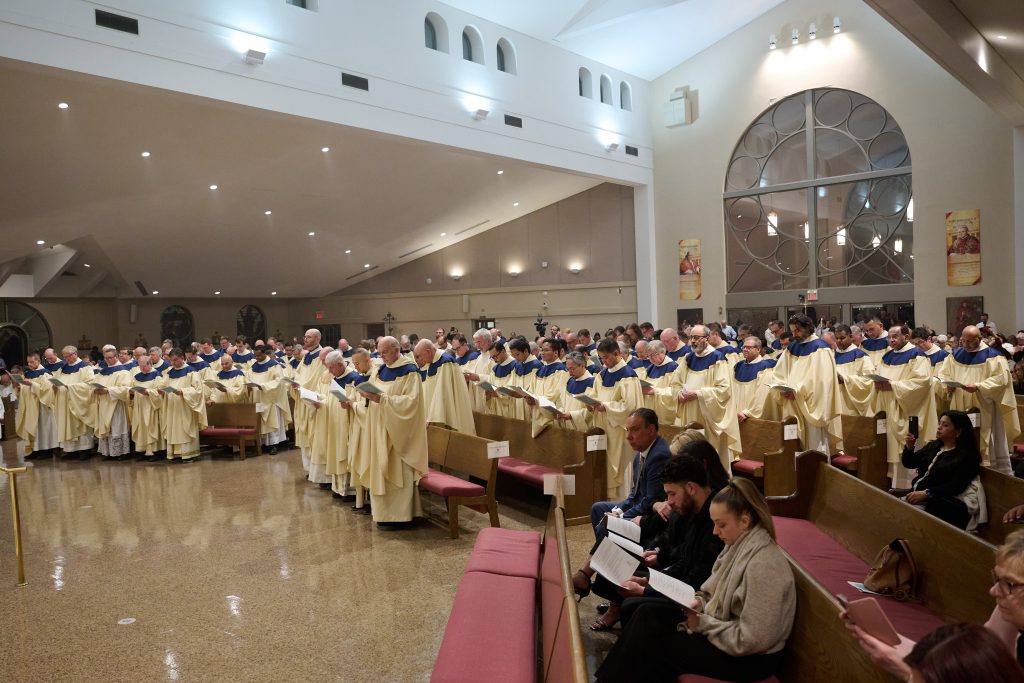 EASTER chrism mass priests