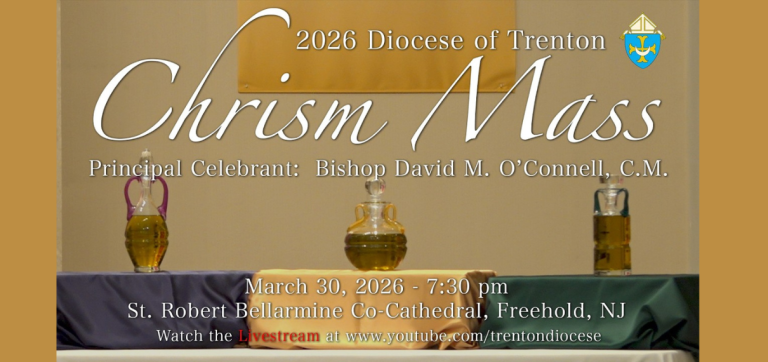 Bishop O’Connell to celebrate annual Chrism Mass March 30