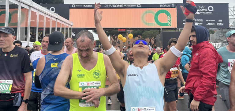 Diocesan priest, Army chaplain completes Rome marathon