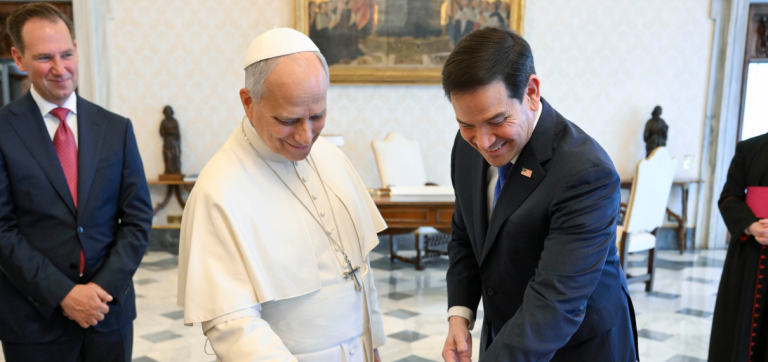 US Secretary of State Marco Rubio, Pope Leo XIV discuss Iran war at Vatican meeting