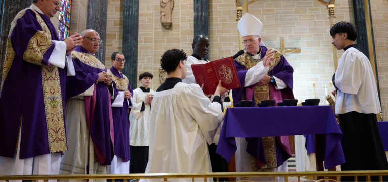 UPDATED: Don’t let Lent pass you by, bishop urges on Ash Wednesday