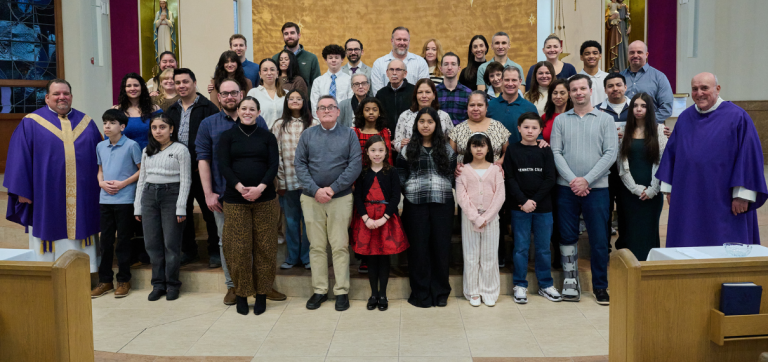 Parishes hold ceremonies after snow warnings prompt Rite of Election cancellation with Bishop