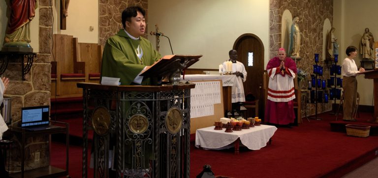 UPDATED: Korean Catholic community welcomes Bishop for Lunar New Year celebration
